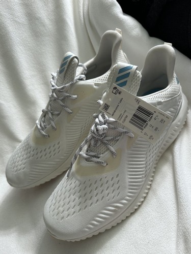 2020 アンティクトン New Adidas AlphaBounce Mens X Parley Running Shoes Sz 12.5