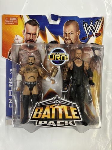 WWEマテル社インドユニットセット 2013 Mattel WWE Battle Pack 6” Figures CM Punk & Undertaker