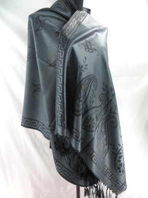 US SELLER, Women's Shawls and Wraps boho paisley pashmina scarf