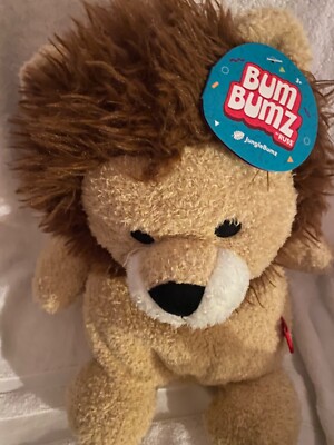 BumBumz Plush by Russ Lyle the Lion jungleBumz nwt