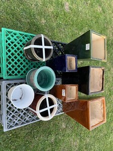 Garden Pots - Glazed Bulk Lot | Pots & Garden Beds | Gumtree Australia