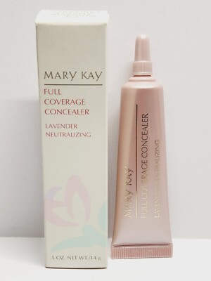 Mary Kay Lavender Neutralizing Full Coverage Concealer NIB 0.5 oz 1636 Rare