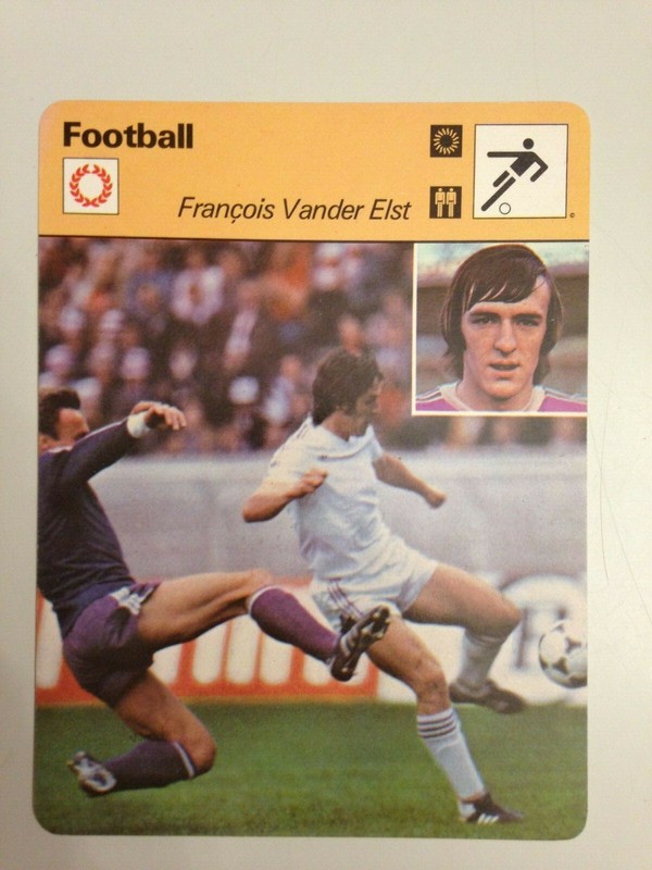 Carte Football 1979 Editions Rencontre - Francois Vander Elst - Anderlecht