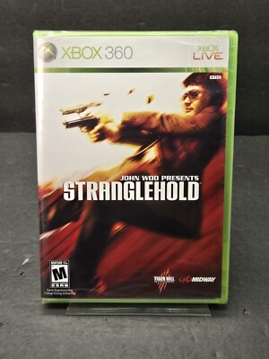 John Woo Presents Stranglehold Microsoft Xbox 360 Game NEW SEALED