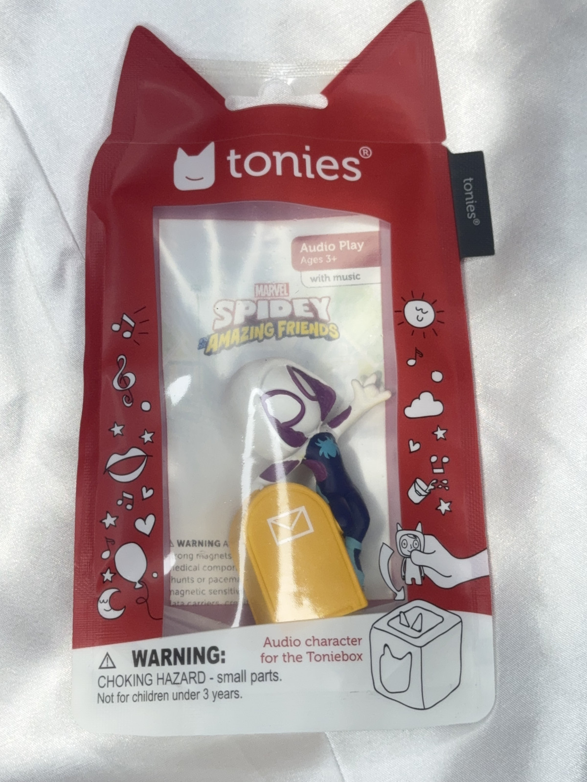 Tonies Ghost-Spider Audio Toy Character from Marvel'S Spidey His Amazing Friends
