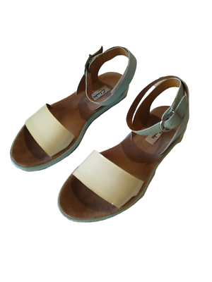 Clarks Romantic Moon Duck Egg Blue Sandals 7 1 2