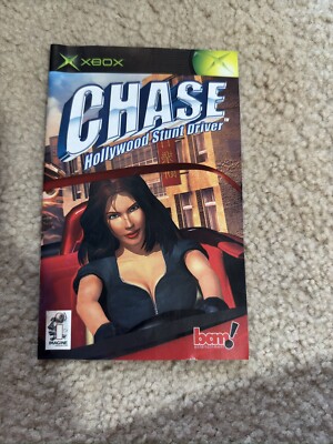 Chase: Hollywood Stunt Driver (Microsoft Xbox, 2002) Instruction Manual Only