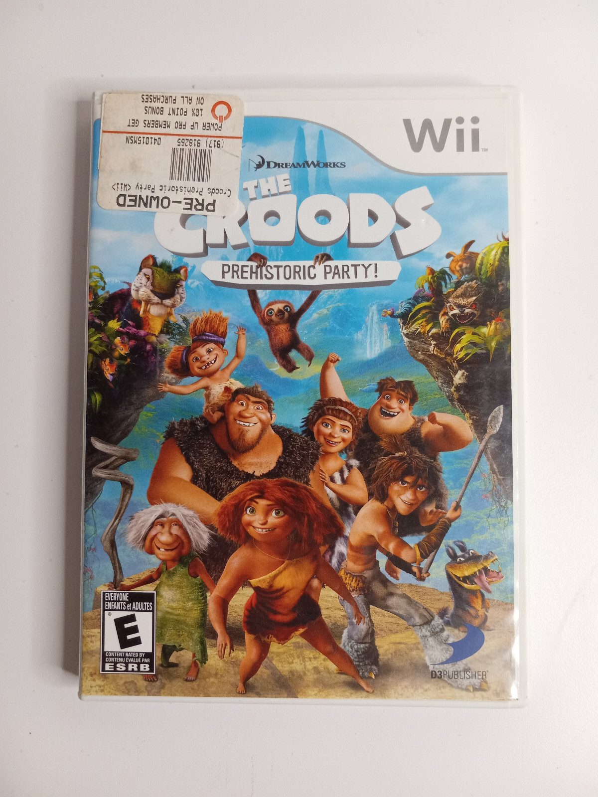 The Croods: Prehistoric Party! (Nintendo Wii, 2006) No