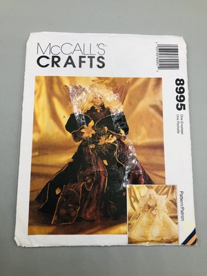 Vintage McCall Sewing Pattern 8995 Pattern and Instructions for 16'' Angel
