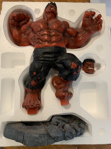Fall of the Hulks Red Hulk Kotobukiya Fine Arts Statue RARE Numbered 0164/1000