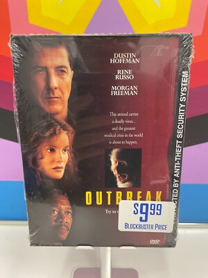 Outbreak (DVD, 1997) New Snapcase *ripped cellophane