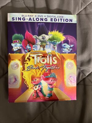 Trolls Band Together (Blu-Ray, DVD, Digital) Sing Along Edition
