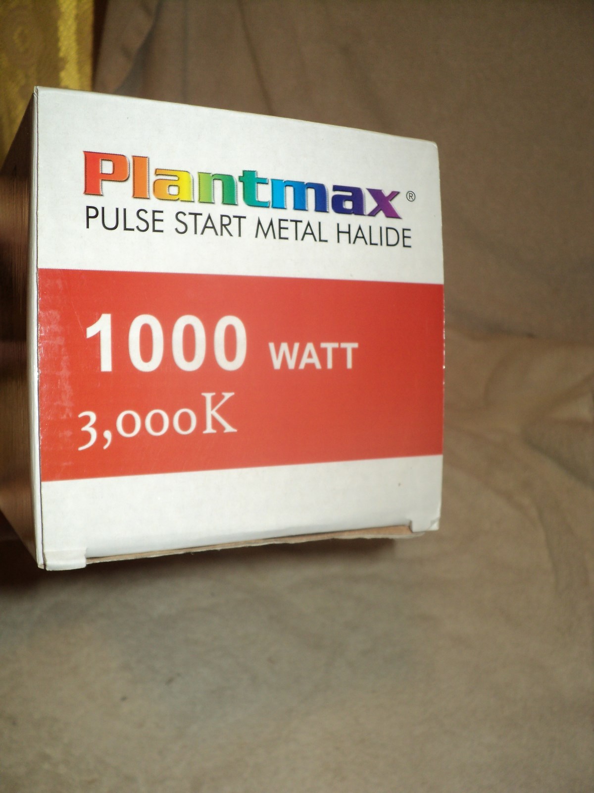 PLANTMAX 1000 W METAL HALIDE, 3000K GROW BULB, PULSE START