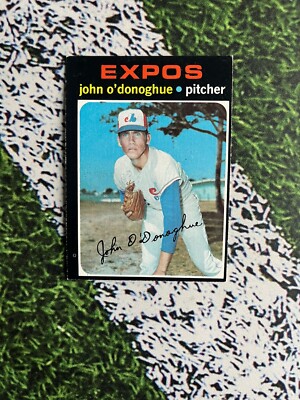 1971 Topps Baseball John O Donoghue #743 EX/EX+ Condition Low Cost Shipping 