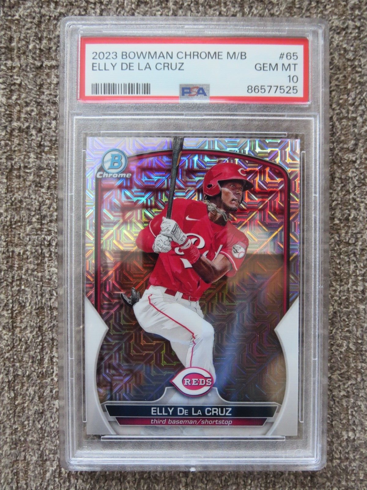 2023 Bowman Chrome Mega Box Mojo Elly De La Cruz BCP65