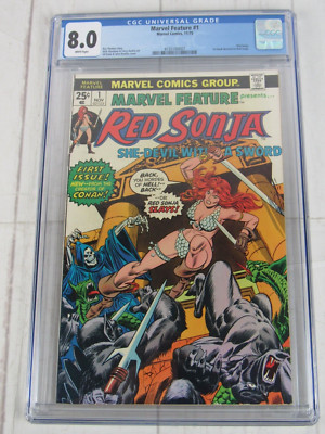 Marvel Feature #1 CGC 8.0 WP Nov. 1975 Marvel Comics 4193160007