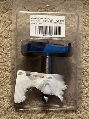 ENLIBI Wood Drill Saw blue 75mm (2-15/16)