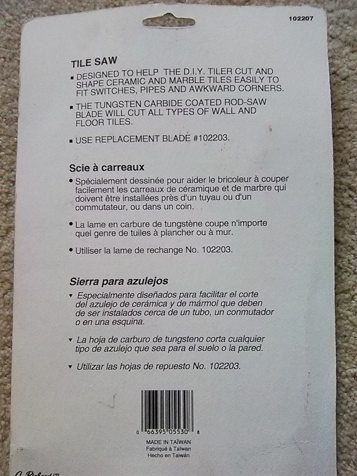 TILE SAW   NEW IN PACKAGE