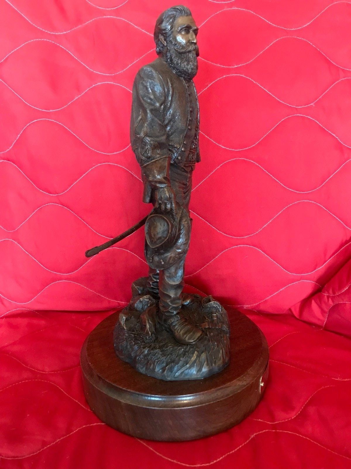 Terry Jones Jeb Stuart Civil War Cold Cast Bronze Sculpture IN BOX 43/400