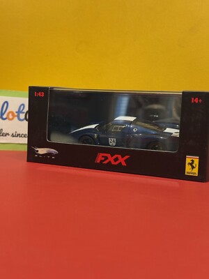MATTEL MT5606N 1/43 Ferrari FXX Tour de France Blue Elite Limited Collectible