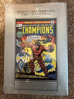 Marvel Masterworks The Champions 1 Marvel Comics HC Hardcover Book NEW