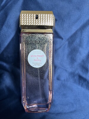 WHITE PEACH & PEONY By ADRIENNE VITTADINI 3.4 OZ 100ml~Eau De Parfum SPRAY Women