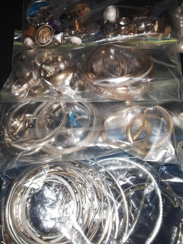 10 Bag Sort silver Gold Color hoops & diff Similar color type Earrings CRAFT Lot