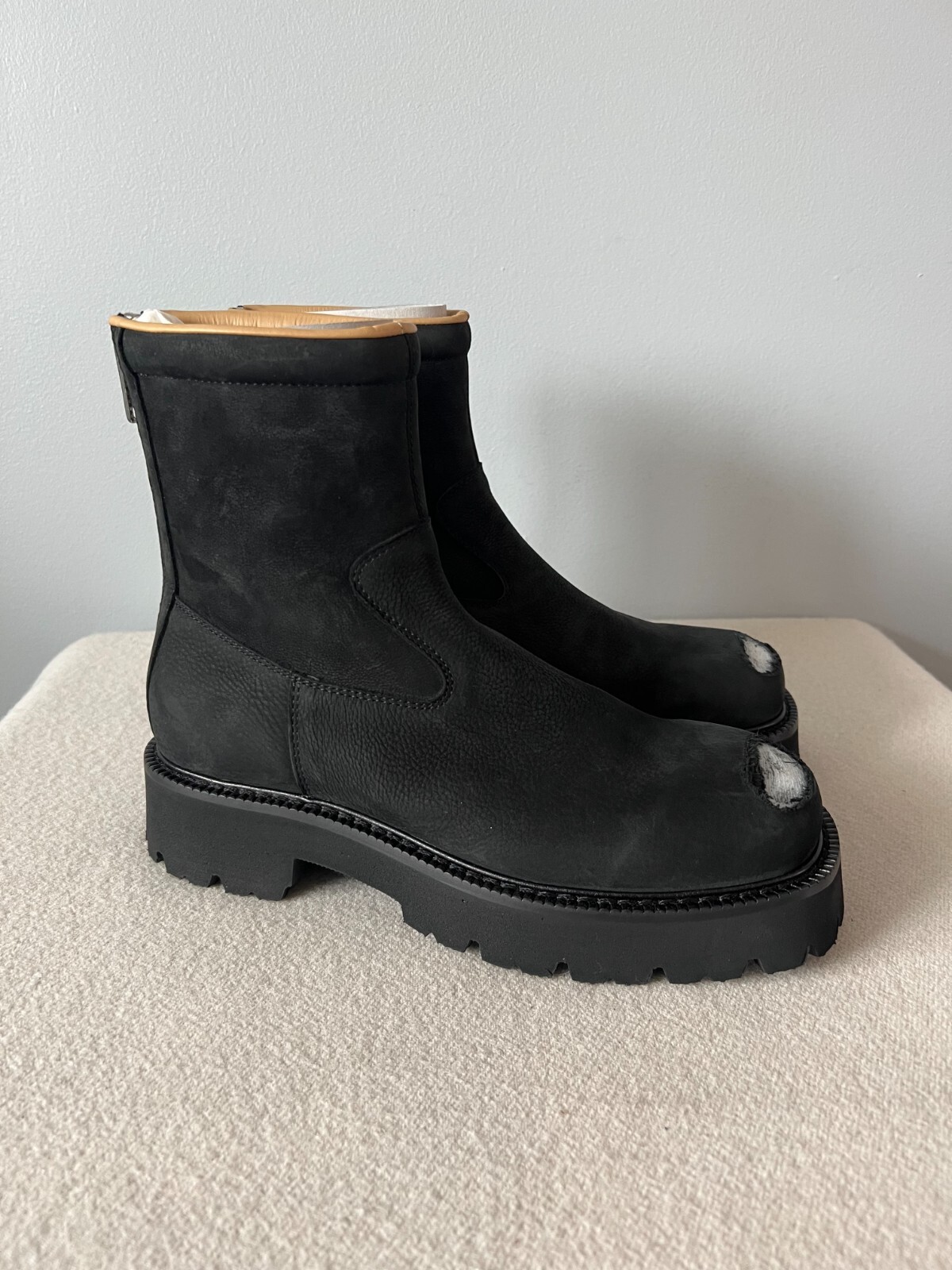 【関税＆送料込み】Mm6 Maison Margiela Ankle Boot Shoes Black Anatomic Ankle Boot - Maison Margiela MM6 – Assembly