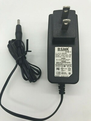 D-LINK CAP012121 US AC/DC ADAPTER CHARGER Power Supply 100-240V 12.0V 1.0A 