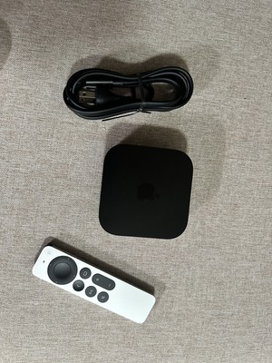 APPLE TV 4K 128gb 第3世代 MN893J/A BLACK Apple TV 4K 128GB (3rd generation)(Latest Model) Wi Fi +