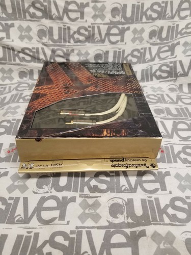 Old School Rockford Fosgate White Wolf RCA Cables 9ft 10in