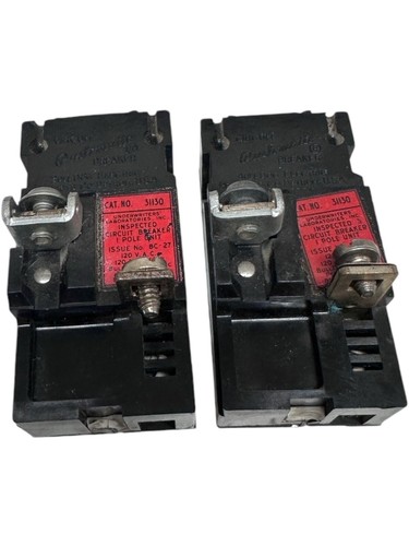 Pushmatic 31130, 1 Pole 30A Circuit Breaker (LOT OF 2) **SALE**