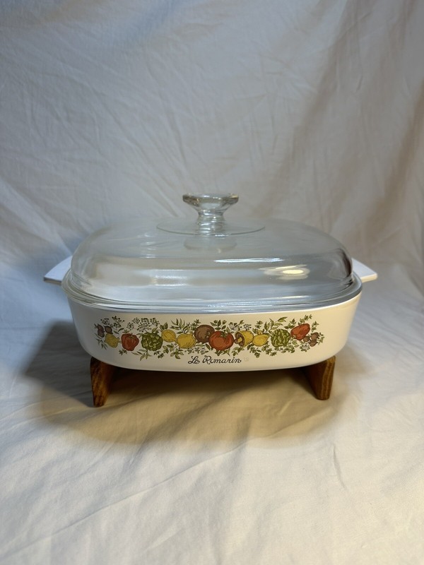 Rare Vintage Corning Ware Spice of Life A-10 Le Romarin