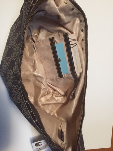 Kathy Van Zeeland Multi Color Hobo shoulder bag with Charms NWT