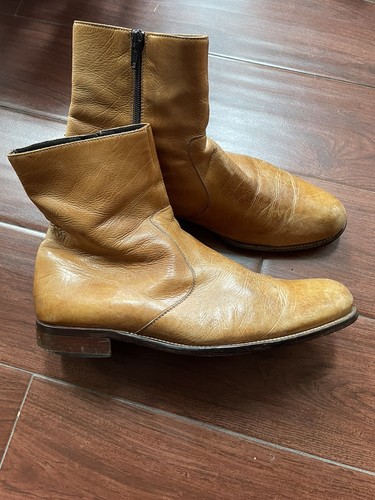 Mens Size 9.5 M Tan Brown