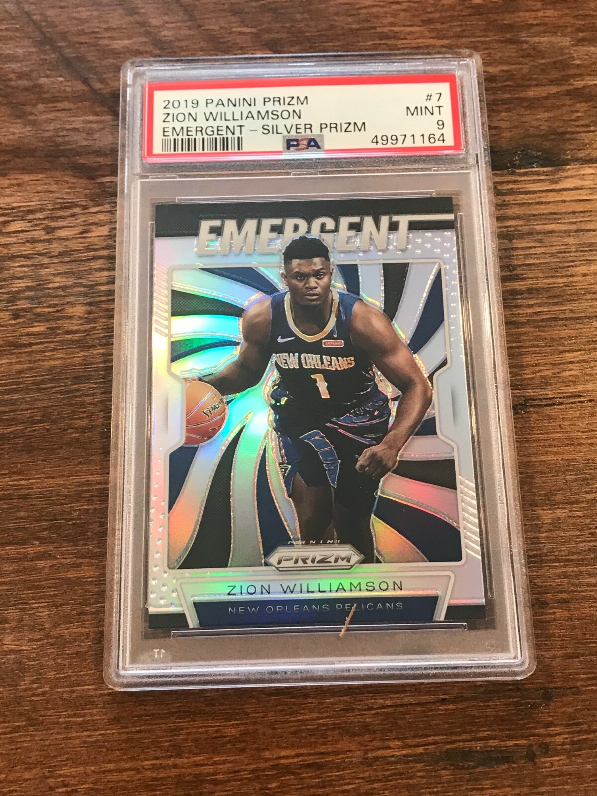 Zion Williamson prizm RC【PSA９MINT】 PSA 9 2019-20 Panini Prizm ZION WILLIAMSON RC Emergent