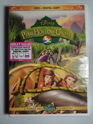 Disney Pixie Hollow Games: A Tinker Bell Adventure (DVD, 2013) NEW & SEALED 