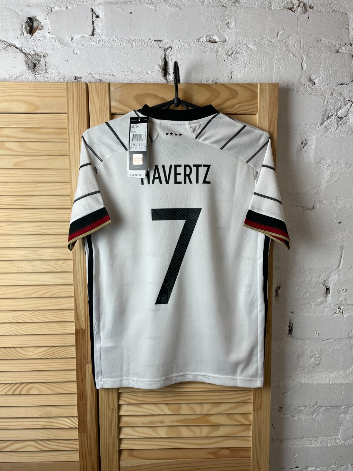 HAVERTZ #7 GERMANY TEAM JERSEY HOME FOOTBALL SHIRT 2019 HAVERTZ #7 GERMANY TEAM JERSEY HOME FOOTBALL SHIRT 2019
