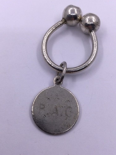 ティファニー　ウェルカム　キーホルダー Tiffany & Co Sterling Silver Nature Bamboo Keyring Key Ring