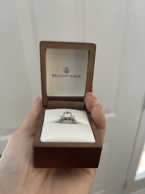 1.22 Carat, Round, Ideal Cut, F Color, VS2 Clarity Conflict Free Diamond, 4.5