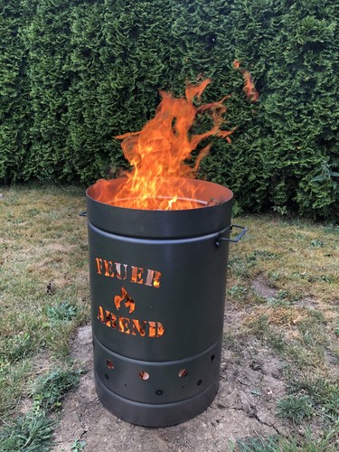Feuertonne - Feuerkorb Feuersäule Feuerstelle