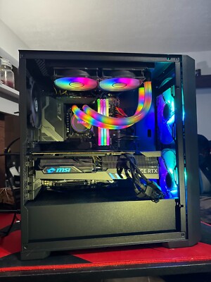 i9 14900K Gaming PC NVIDIA RTX 4090 - 64GB DDR5 6000Mhz RAM+1TB SSD+WiFi 6