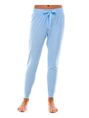 

JACLYN INTIMATES Intimates Голубые штаны для сна с эластичной лентой, Light blue