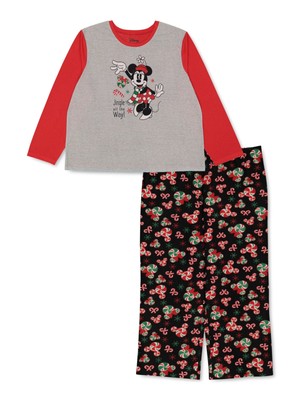 ГИБРИДНАЯ ОДЕЖДА Женский серый топ с длинным рукавом, брюки с прямыми штанинами, пижама плюс 3XL