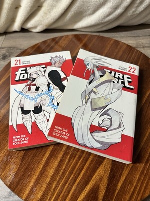 Fire Force 21 & 22 by Atsushi Ohkubo Paperback Book Manga Anime Graphic comics