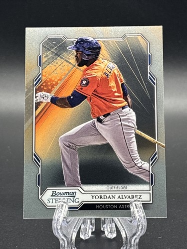 2019 Bowman Sterling Prospects Yordan Alvarez Rookie Card