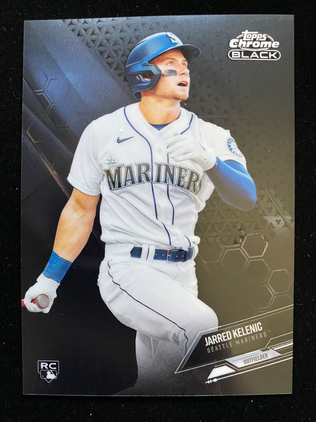 その他 2021 topps chrome update jarred kelenic 2021 Topps Chrome Black JARRED KELENIC Rookie #44 Atlanta