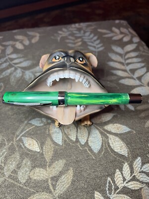 Visconti Opera Demo Carousel Mint Fountain Pen Fine Nib RETAIL $750