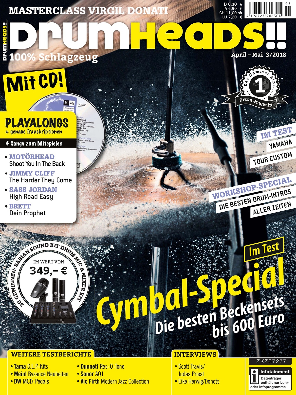 Cymbal Special - die besten Beckensets bis 600 Euro in der Drumheads!! 03 2018