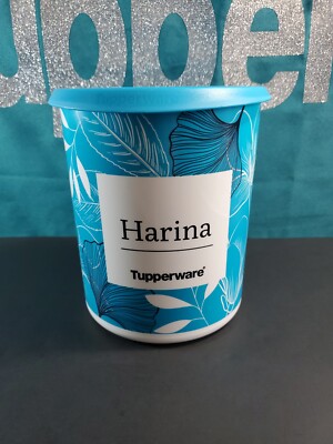 Tupperware One Touch Canister Container Flour Harina 3 l/ 12.5 cup (C) Spanish